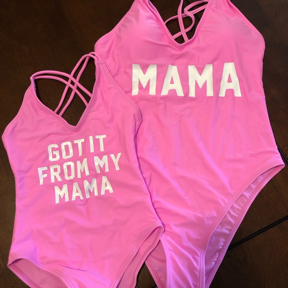 Mommy and me bathing suits